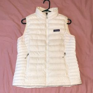 Patagonia Women’s Down Sweater Vest - Medium White